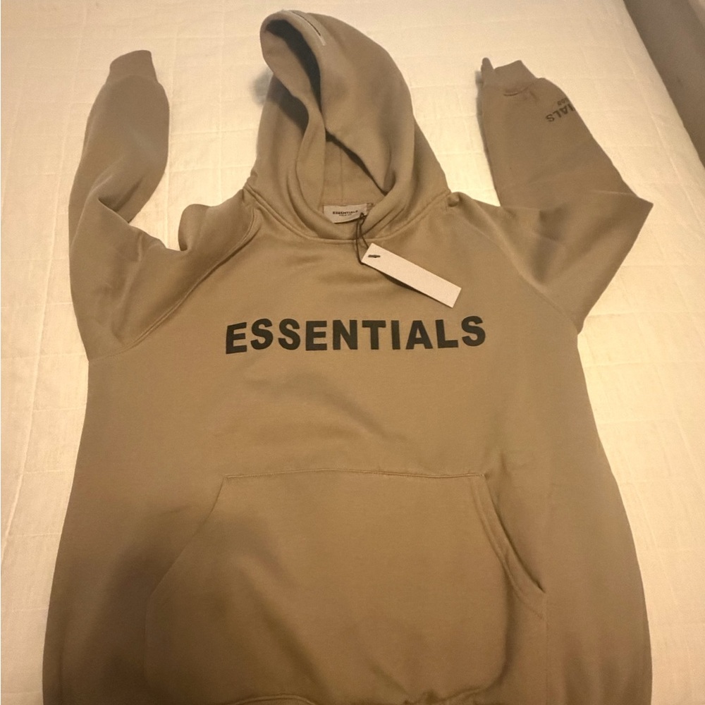 Essentials Tan Hoodie